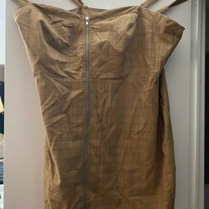 Forever 21 zip up dress